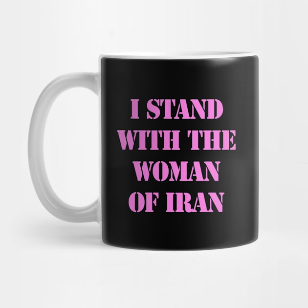 I stand with the woman of Iran by valentinahramov